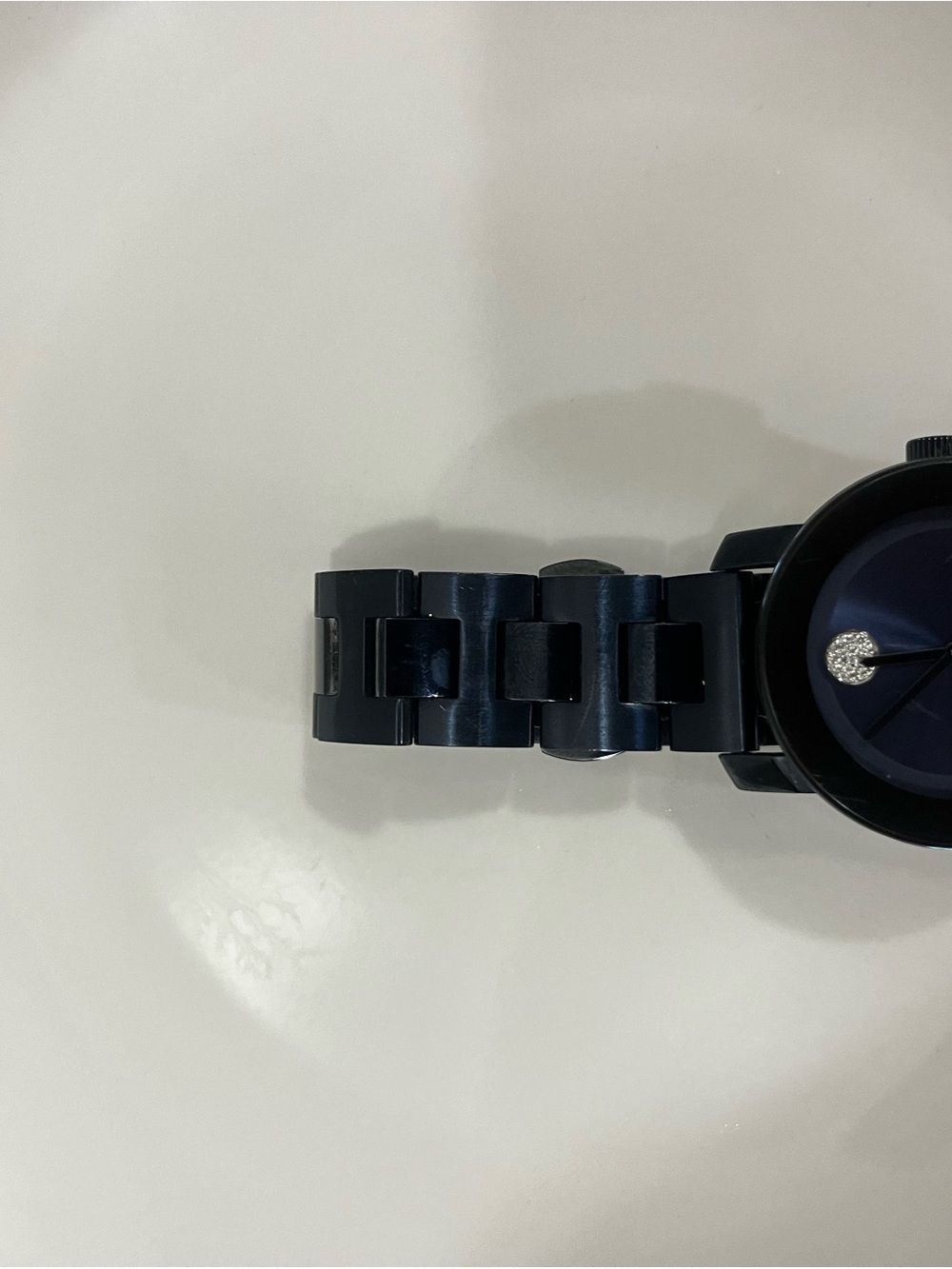 Movado Bold Women’s Blue Watch - Picture 2 of 2